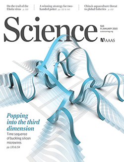 Science journal cover